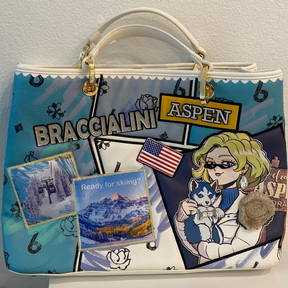 Braccialini Aspen Bag Genuine Leather